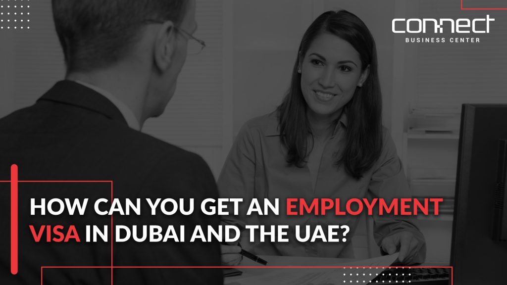 employment visa in Dubai.