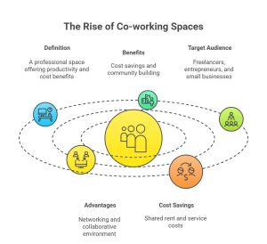 Benefits of co-working spaces