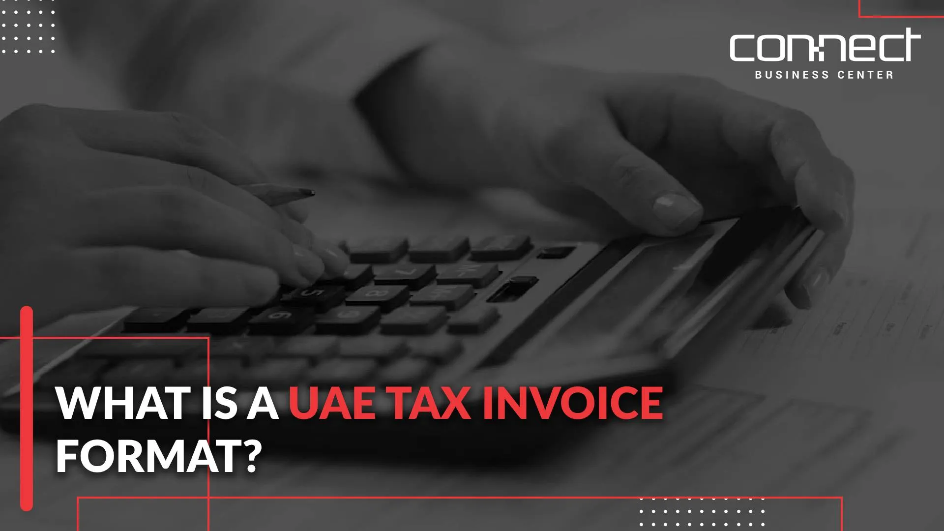 UAE tax invoice